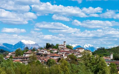 Giro delle mura città di Feltre